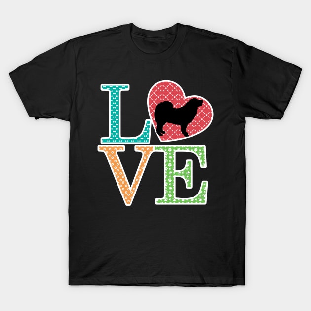 Love tibetan mastiff best tibetan mastiff T-Shirt by williamarmin